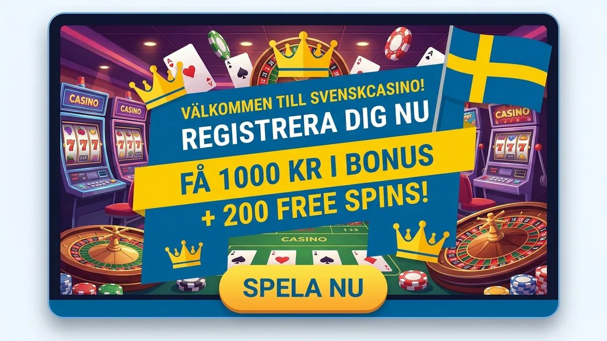Registrera dig med bonus